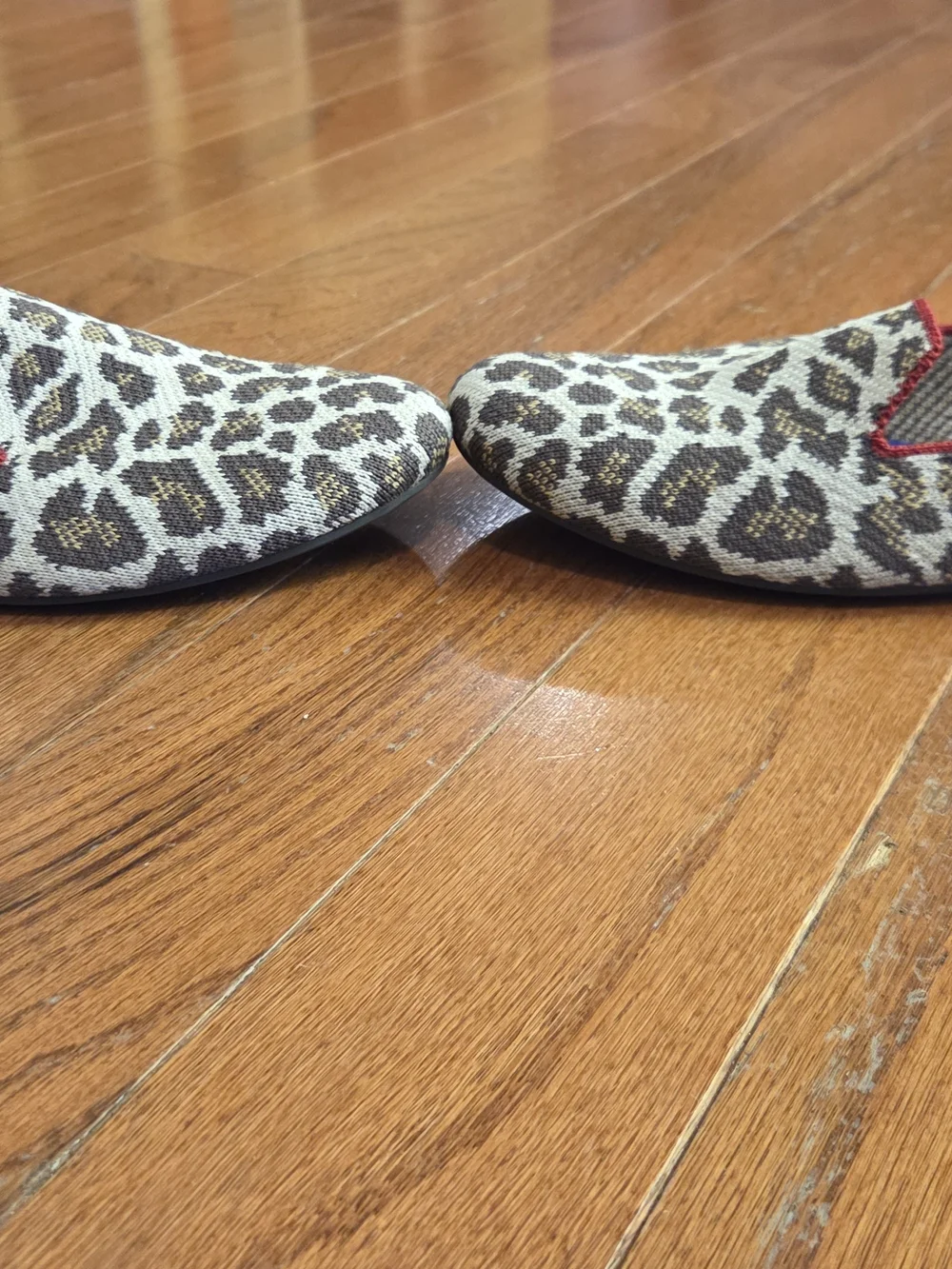 Rothy's The Loafer in Mocha Spot Leopard Print Size 8.5